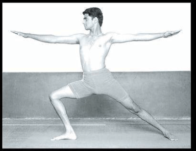 Sharath Virabhadrasana 2